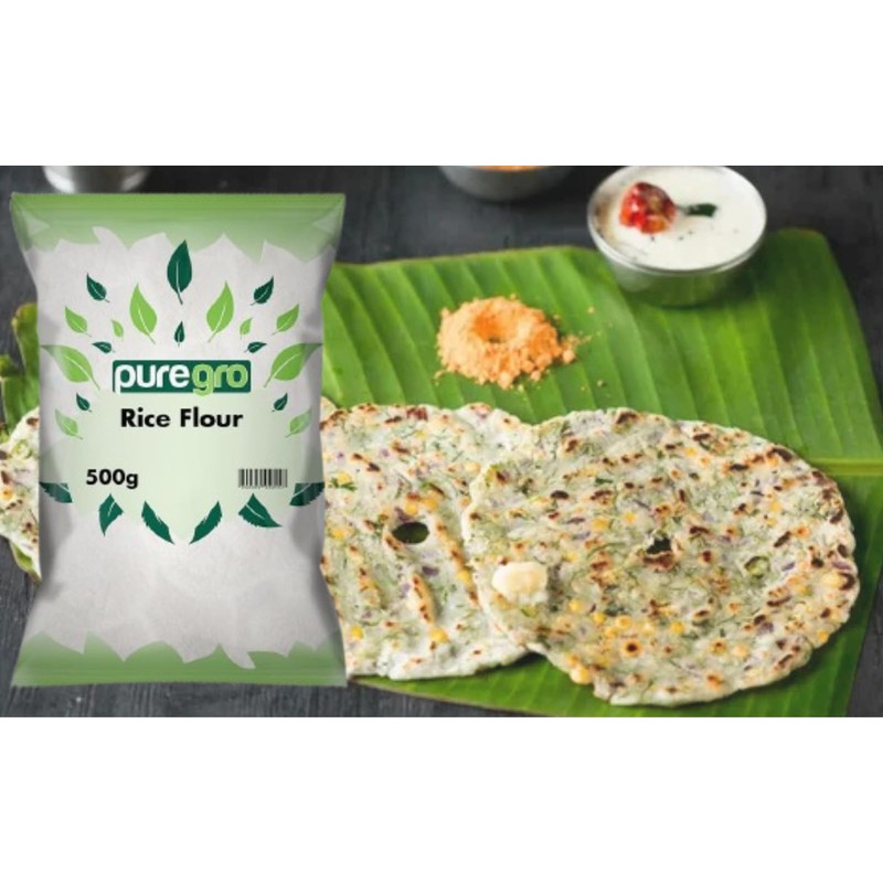 Puregro Rice Flour 500g (Pack of 1) | 100% Pure