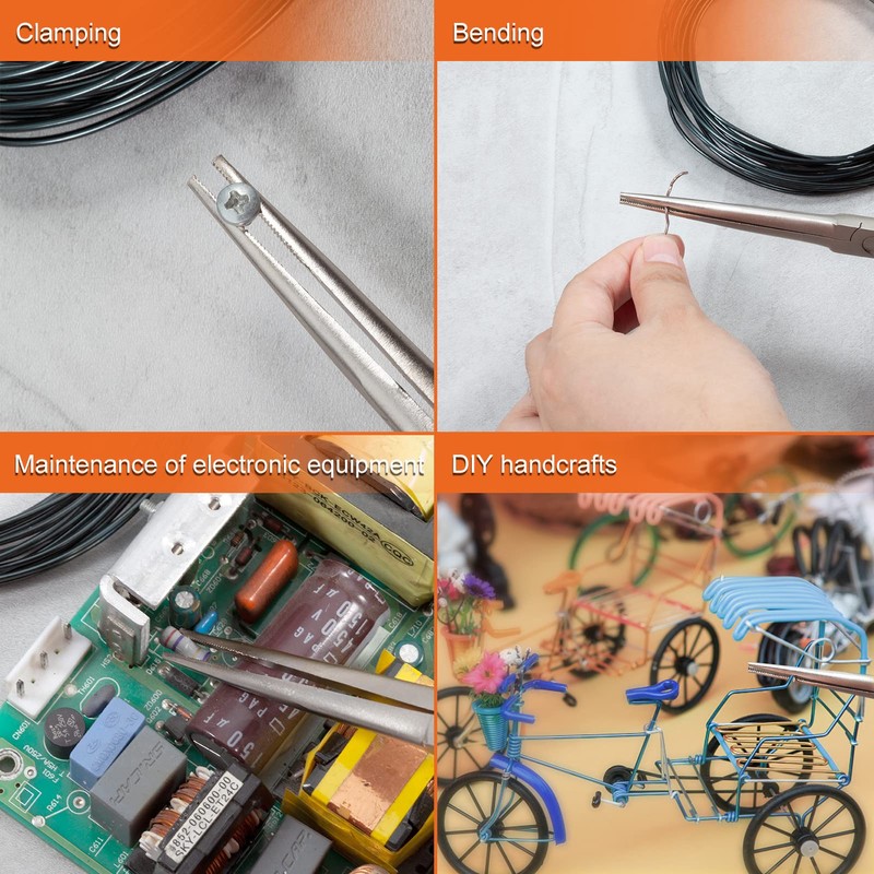 LEONTOOL Long Reach Needle Nose Pliers 7" Thin Extra Long