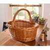 FRANK FLECHTWAREN Cable Knit Ironing Basket