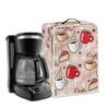 Kathyboom Coffee Cup Coffee Machine Covers Dust Resistant Protective Covers