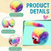 Andiker 2pcs Cat Mouse Toys, Cat Plush Toys with Rainbow
