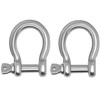 2 Pcs 3/8 Inch Screw Pin Anchor Shackle, MYYZMY 304