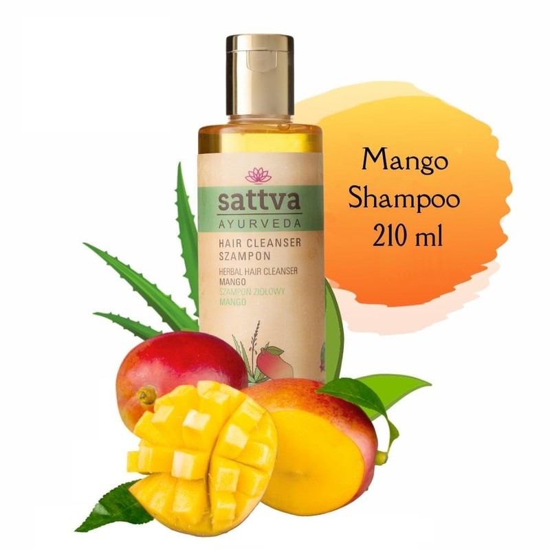Sattva Shampoo - Sensitive Natural Cosmetics with Herbs for Shine