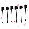 Beavorty 6pcs Smooth Eyelash Comb Brush eyebrow brush Eyebrow Comb