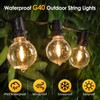 Mlambert 144FT(3x48FT) Solar String Lights with Remote, Outdoor Waterproof Patio