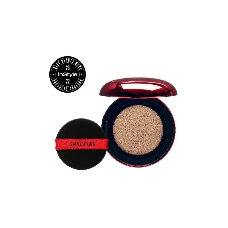 Base Cushion Tonymoly SPF50 Alta Cobertura 15g para Piel Clara