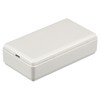 sourcing map Mini Dustproof Junction Box 50x27x14mm ABS for Electrical
