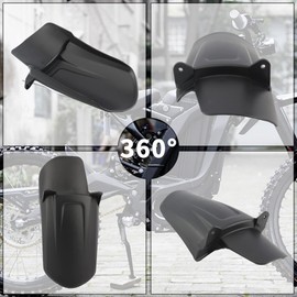 ABCERRSI Rear Shock Fender,Electric Vehicle Rear Wheel Fender for Sur Ron X/S Electric Bike Black