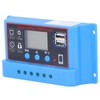 Solar Panel Charge Controller LCD Display PWM Photovoltaic Charging Regulator
