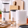 Tupperware One Touch Reminder Canisters 4 Canister Food Storage Set,