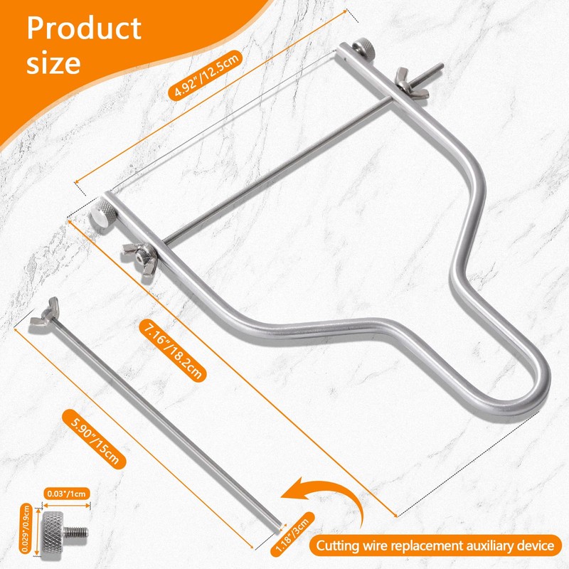 Xinglinsaiter Cheese Slicer & Cheese Cutter Stainless Steel Cheese Slicers