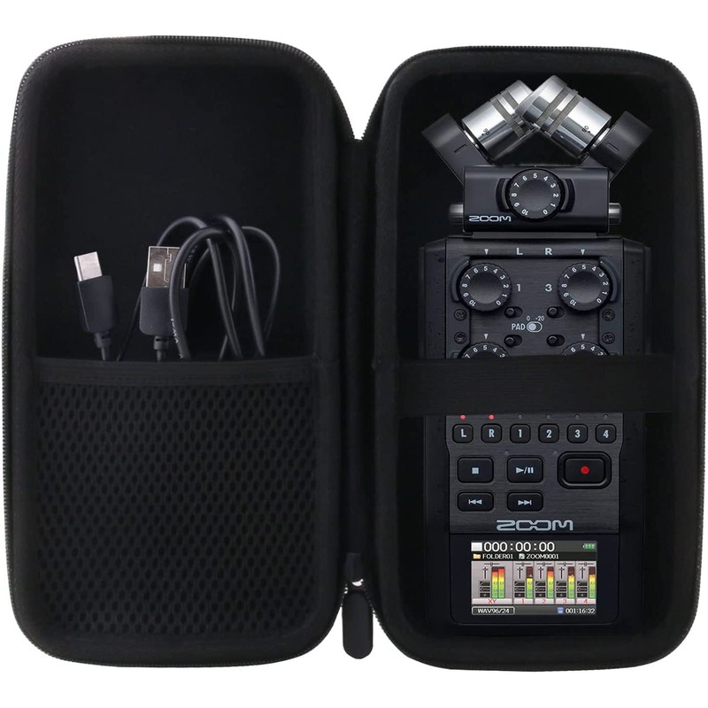 JINMEI Hard EVA Carrying Case Compatible with Zoom H6 Portable