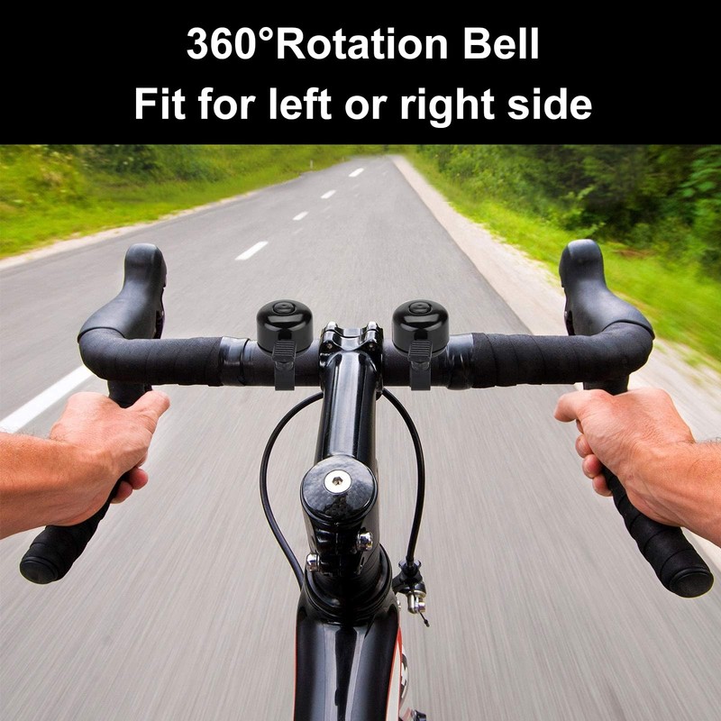 YHT Bike Bell with Crisp Loud Melodious Sound,Bicycle Bells for