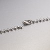 Ball Chain, Stainless Steel, 0.06 inch (1.5 mm), 23.6
