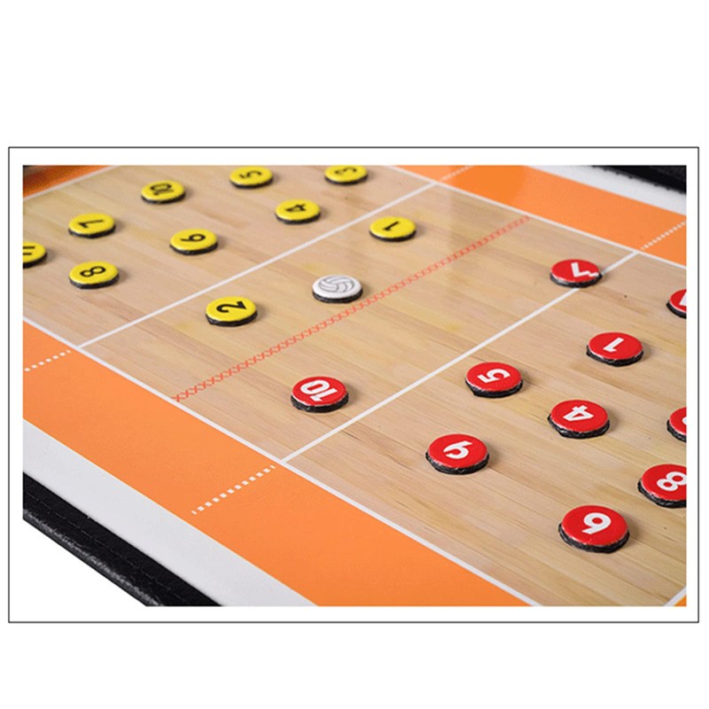 RoseFlower Taktikboard Volleyball - Magnetic Board Volleyball Coaching Board, Tactical
