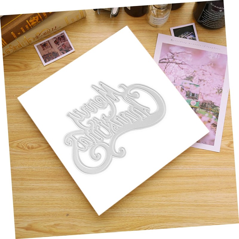COHEALI 2pcs Christmas Metal Cutting Dies for DIY Cards Making