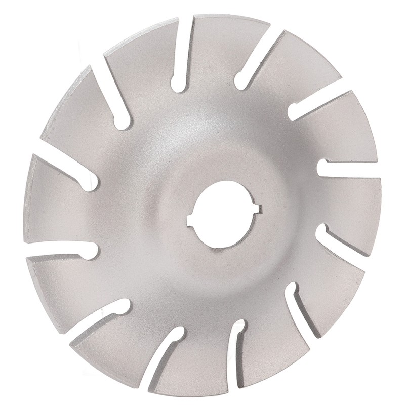 Wood Carving Disc Shaping Wheel 125mm Stainless Steel 12T Accessory
