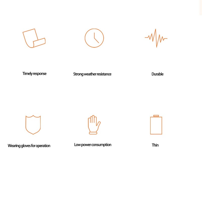 Thin Film Pressure Sensor Quick Response Static and Dynamic Pressure
