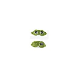 슬픈개구리안대 수면용안대 눈안대 수면눈가리개 개구리수면안대 Sad Frog Sleep Mask Eye Mask Sleeping Eye Cover Frog Sleep Eye Mask