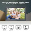 Aorpdd Digital Picture Frame WiFi 10.1 Inch HD IPS Touch