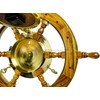 Nagina International Premium Nautical Home Decor Polystone Pirate's Porthole Clock