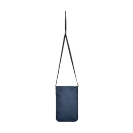 Tatonka Neck Wallet Neck Wallet with Two Zip Compartments and a Large Slip Compartment Suitable for EU Passports 14 x 22 x 1 cm Navy