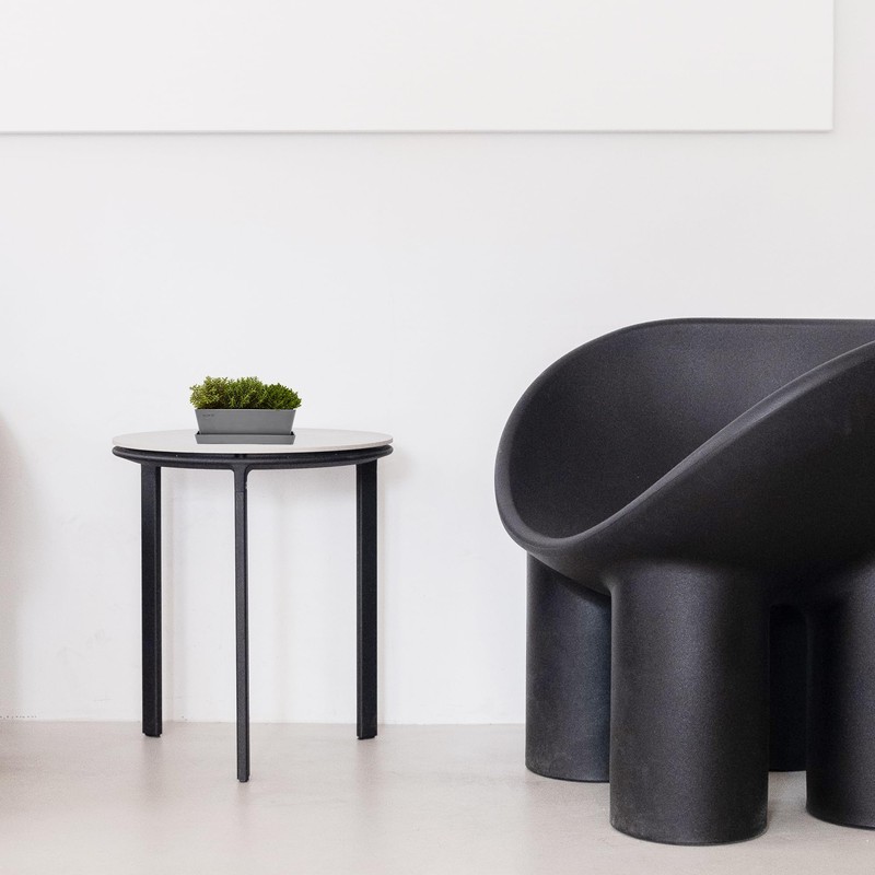 Ecopots Bruges Indoor/Outdoor Modern Plastic Rectangular Flower Pot Planter with