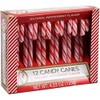 Greenbrier (1) Box Candy Canes - Natural Peppermint Flavor Red