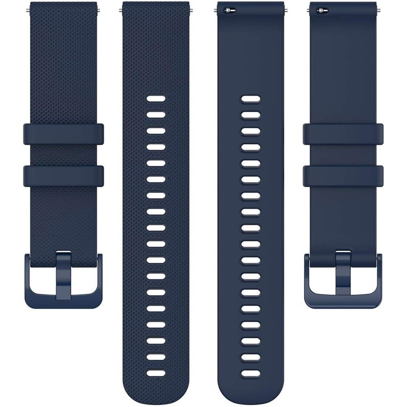 LinnaLove 16mm-20mm silicone Replacement watch band with Quick Release for