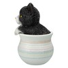 Figuren Shop GmbH Cat Figurine Flower Pot - Decorative Cat