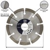 115mm Diamond Cutting Discs for Angle Grinder, SX-10 Superior Diamond