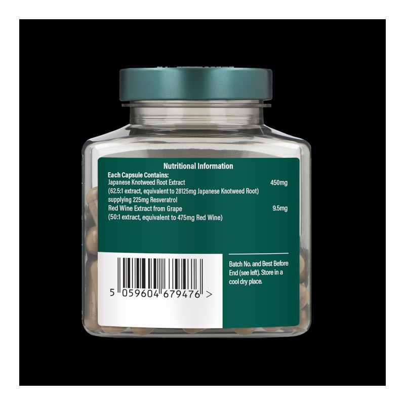 Holland & Barrett Resveratrol 225mg Met Rode Wijn Extract 10mg