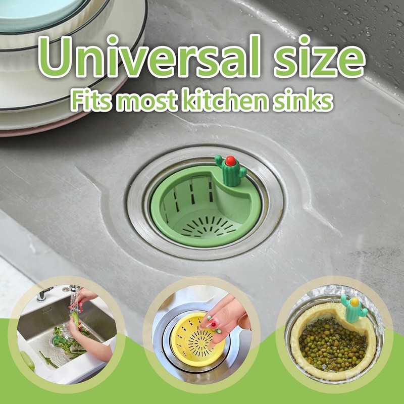 Drain Strainer - Strainer for Sink with Handle, Drain Strainer