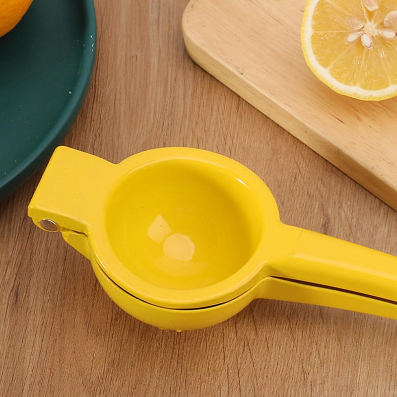 Metal Lemon Squeezer - Durable Citrus Juicer - Manual Press