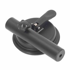 Universal Suction Cup Flag Pole Bracket Vehicle Flagpole Bracket Multi Function Flag Pole Holder Aluminum Alloy Silicone Black