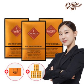 GrainOn 그레인온 골드 카무트효소 3개월분(3g x 90포) GrainOn Gold KAMUT Enzyme 3-Month Supply (3g x 90 pouches)