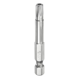 HARFINGTON T30 Security Torx Bit 1/4" Hex Shank 2" Long S2 Steel Magnetic Tamper Resistant Star Bits Screwdriver Torx Head with Hole for Driver Drill Bits Remove Fastening Screws