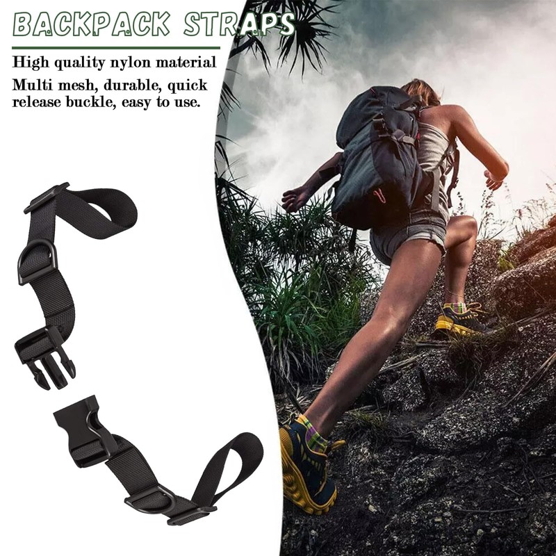Snmzlc 1 Pack Backpack Chest Straps,with 1 Quick Release Buckle,2