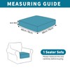 YSTELLAA Stretch Sofa Seat Cushion Cover, Seat Cushion Cover, Non-Slip,