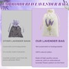 10 Pezzi Sacchettini per Lavanda Vuoti, Borsa Profumati Lavanda in