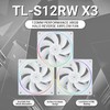 Thermalright TL-S12RW X3 CPU Fan 120mm Reverse Fan Case Cooler