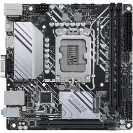ASUS PRIME H610I-PLUS D4 LGA 1700(Intel 12th Gen&Intel vPro)mini ITX Motherboard(PCIe 4.0,DDR4,USB 3.2 Gen 1 Type-A,1Gb Lan,DP/HDMI/D-Sub,V-M.2(E),Q-LED,Mono-out header with amp IC,SPI TPM header)