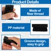 2PCS Heavy Duty Nail Scrubber Black Handle Grip Heavy Duty