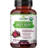 Zazzee USDA Organic Beet Root 8000 mg Strength 20:1 Extract,