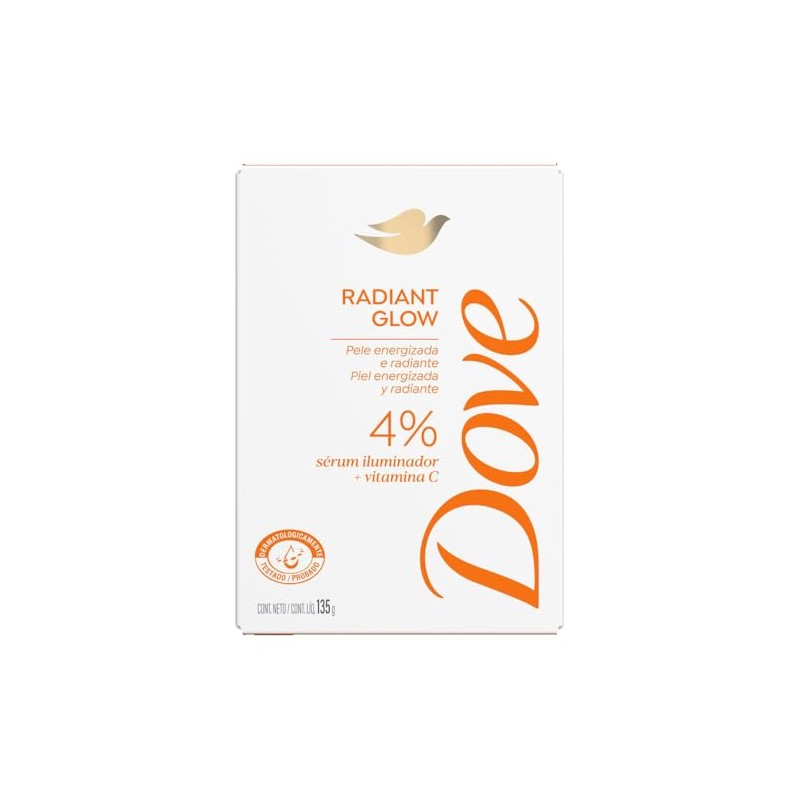 Dove Jabon en barra Radiant Glow 135gr