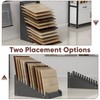 12-Tier Tile Sample Display Stand, Large Tile Sample Display Rack,