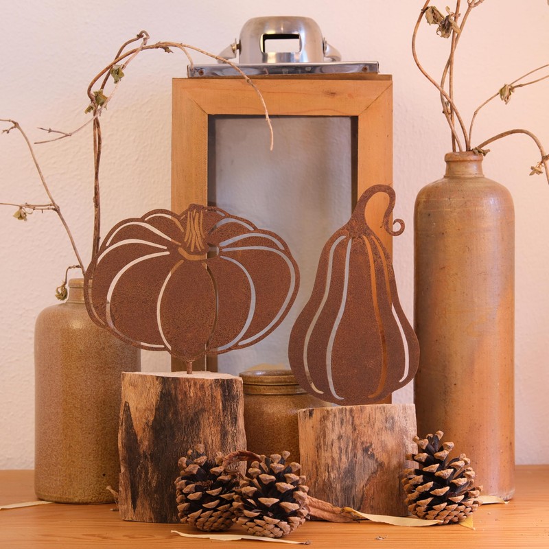 Deko Kind - Rusty Pumpkin Set of 2 - Premium