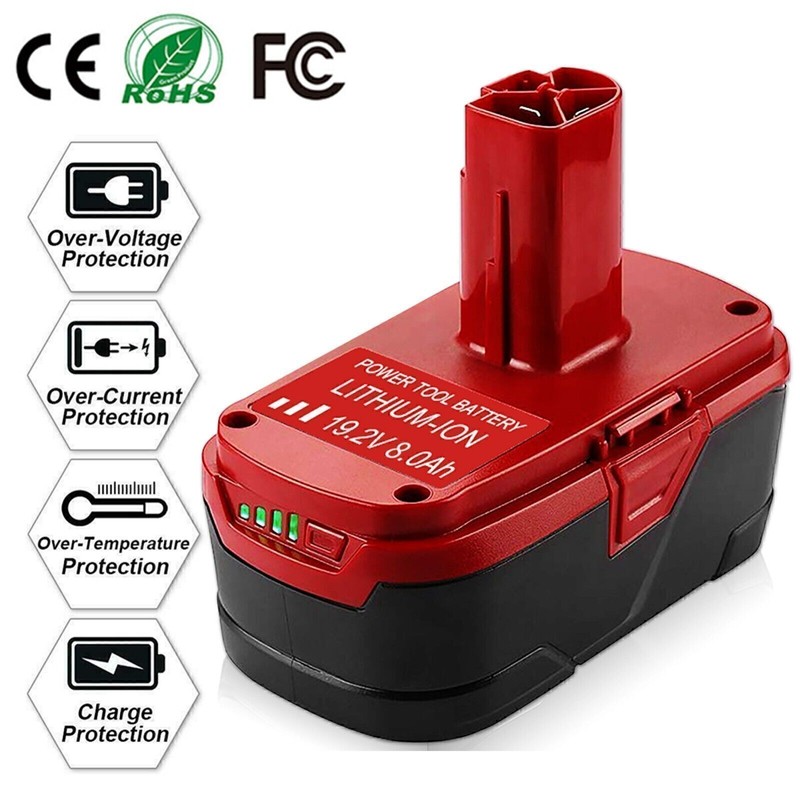 For Craftsman 2Pack for Craftsman 19.2 Volt C3 DieHard Battery