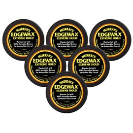 Murrays Edgewax Gel 4 Ounce Jar Extreme Hold (120ml) (6 Pack)