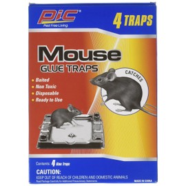 Pic GT4 Glue Mouse Tray, 4-Pack